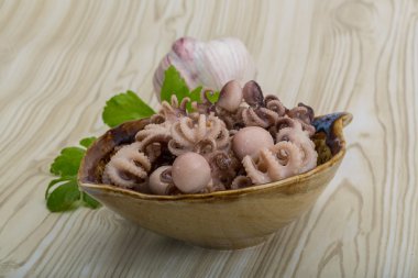 haşlanmış ahtapot