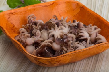 haşlanmış ahtapot