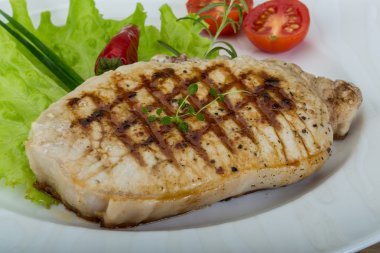 ızgara domuz biftek