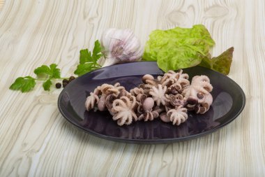 haşlanmış ahtapot