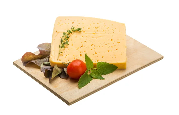 Cheese with thyme — Stock Photo, Image
