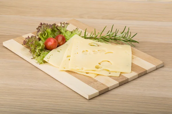 Maasdam cheese — Stock Photo, Image