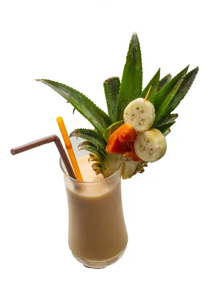 Ananas shake — Stok fotoğraf