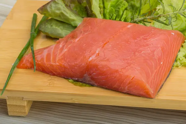 Salmon fillet — Stock Photo, Image