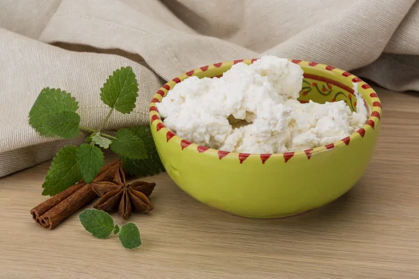 Ricotta cheese — Stock Photo, Image