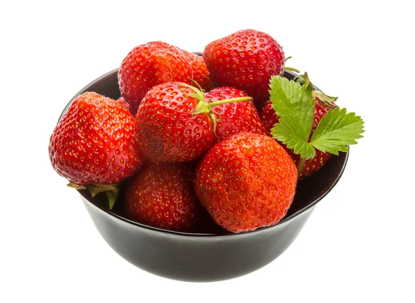 Strawberry in the bowl — Stock Photo, Image