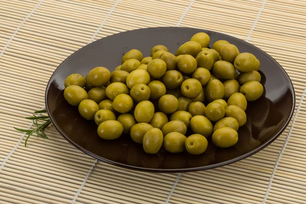 Green olives — Stock Photo, Image