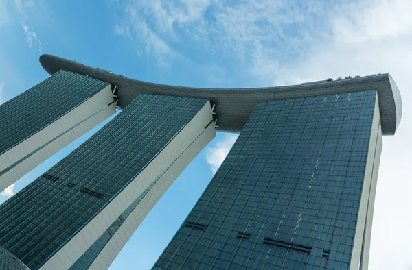 Singapur 'daki Marina Körfezi Kumları. — Stok fotoğraf