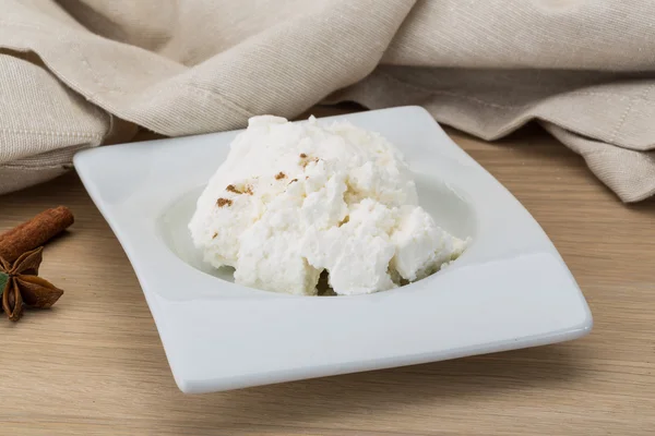 Ricotta cheese — Stock Photo, Image