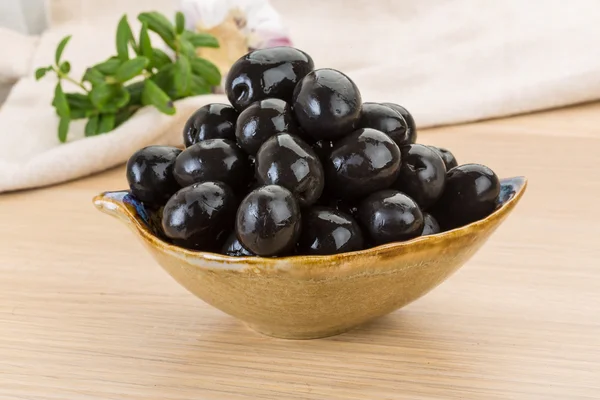 Black olives — Stock Photo, Image