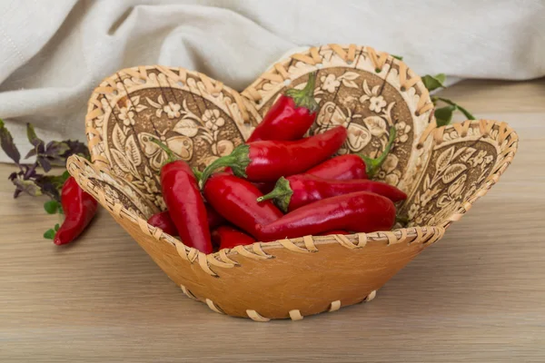 Chili peppers — Stock Photo, Image