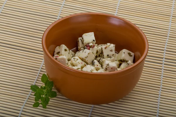 Fromage aux épices et à l'huile — Photo