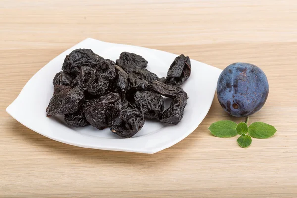 Dried plums — Stock Photo, Image