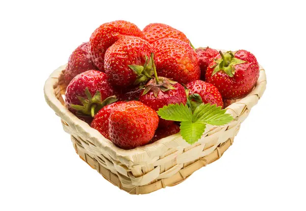 Strawberry in the bowl — Stock Photo, Image