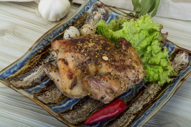 Bıldırcın ızgara