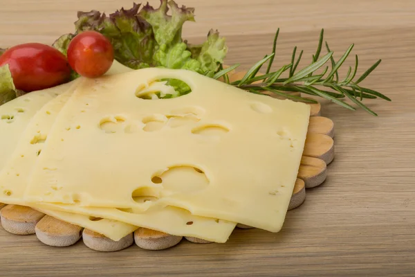 Maasdam-Käse — Stockfoto