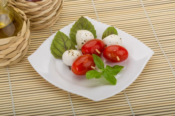 Caprese salatası — Stok fotoğraf