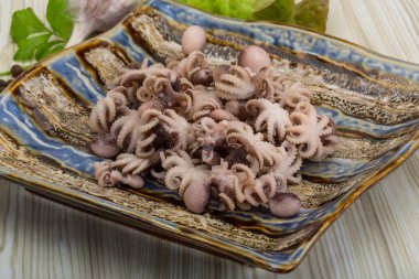 haşlanmış ahtapot