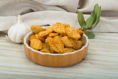 kızarmış ekmek parçaları