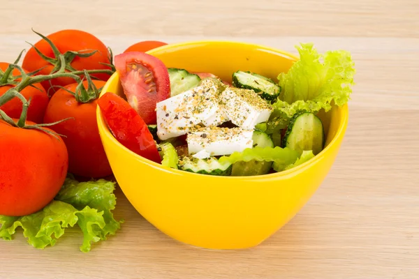 Greek salad — Stock Photo, Image