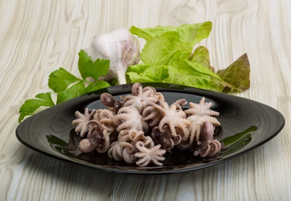 Gekookte octopus — Stockfoto