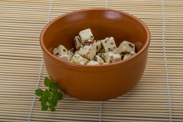 Fromage aux épices et à l'huile — Photo