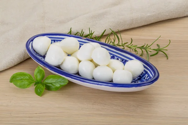 Ser mozzarella — Zdjęcie stockowe