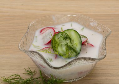 okroshka çorbası