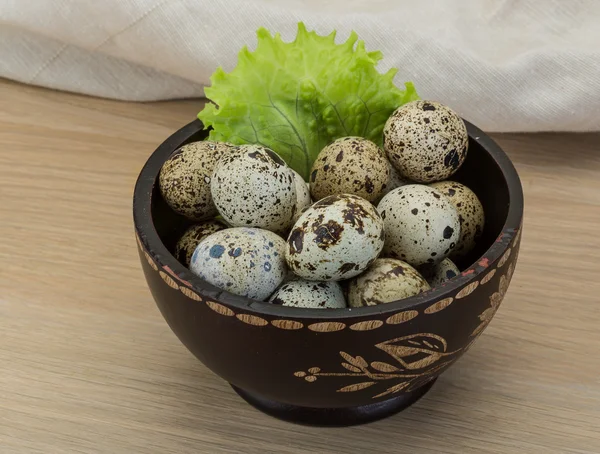 Quail eggs — Stock Photo, Image