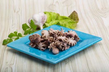 haşlanmış ahtapot