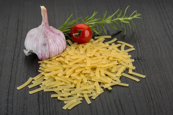 Maccheroni crudi — Foto Stock