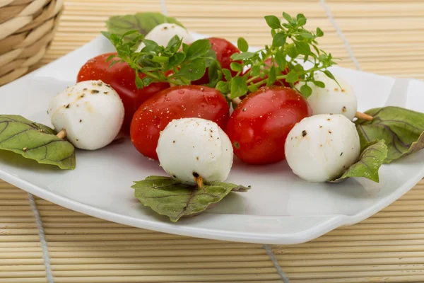 Caprese salatası — Stok fotoğraf