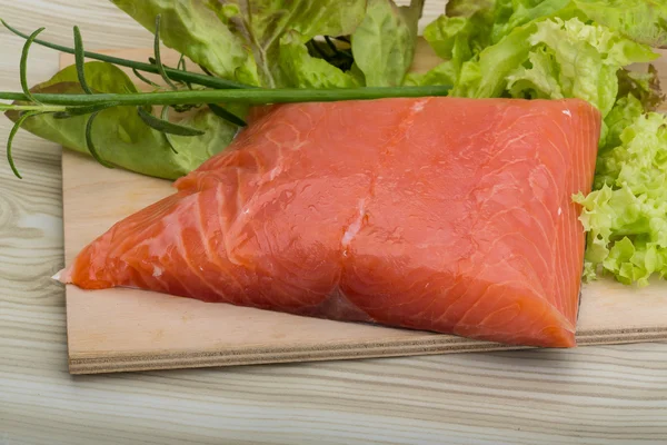 Salmon fillet — Stock Photo, Image