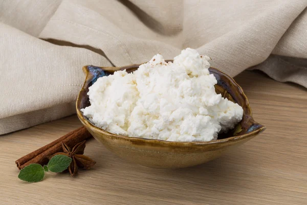 Ricotta cheese — Stock Photo, Image