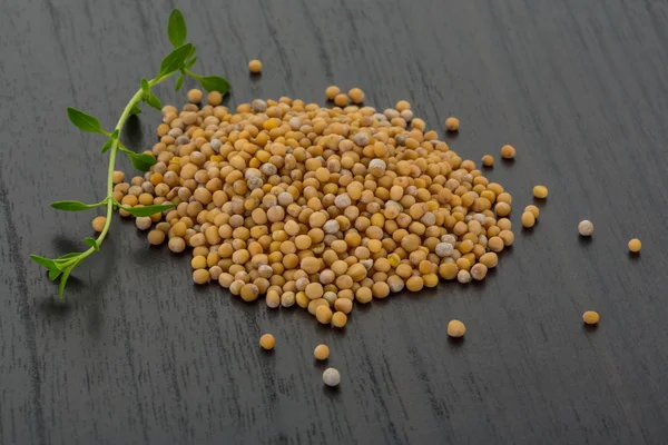 Mustard seeds — Stock Photo, Image