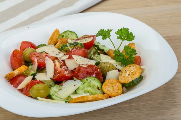 Tomatensalat — Stockfoto