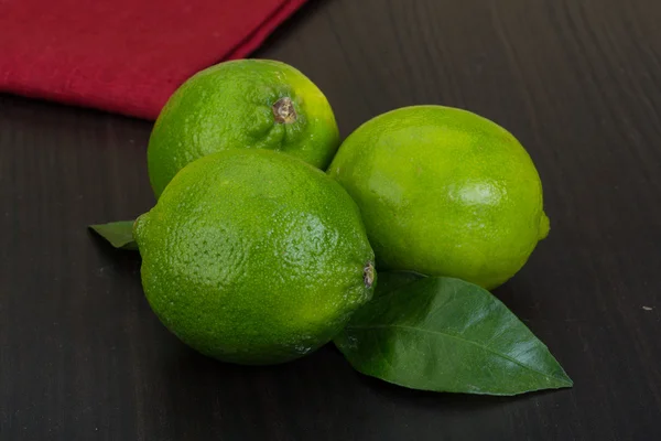 Fresh green lime — Stock Photo, Image