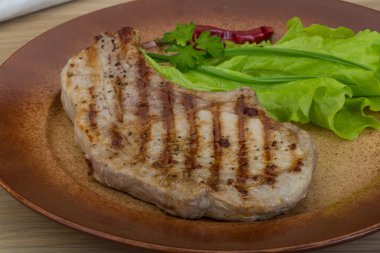 ızgara t-bone biftek