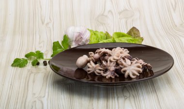 haşlanmış ahtapot