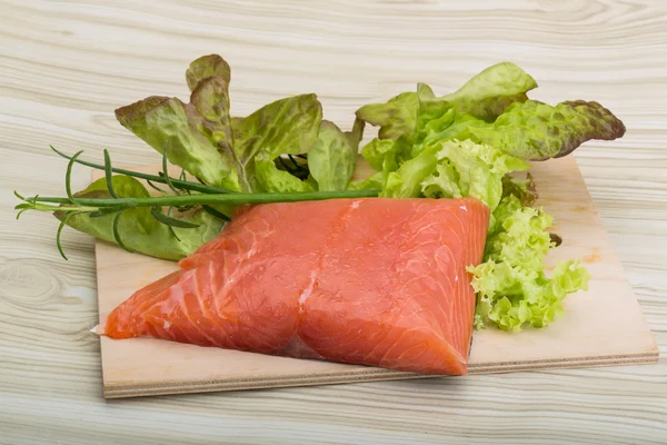 Salmon fillet — Stock Photo, Image