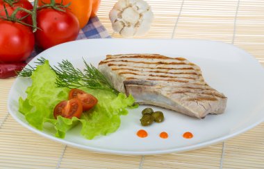 ızgara t-bone biftek
