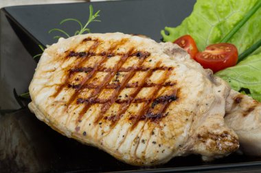 ızgara domuz biftek