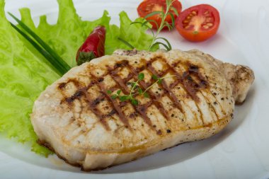 ızgara domuz biftek