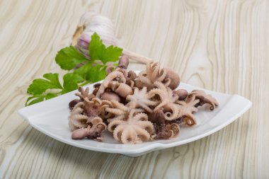 haşlanmış ahtapot