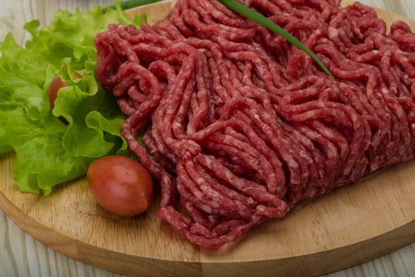 Nyers darált marhahús — Stock Fotó