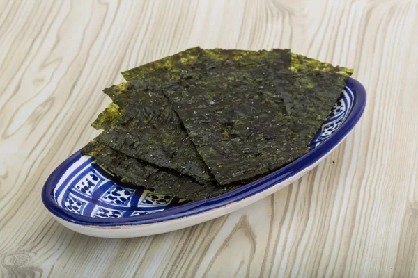 Nori seco para sushi — Foto de Stock