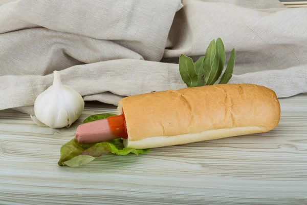 French hot dog — Stock Photo, Image