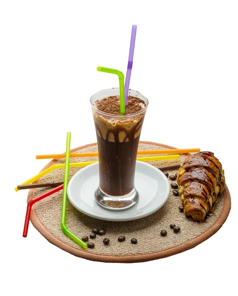 Café moka au chocolat — Photo