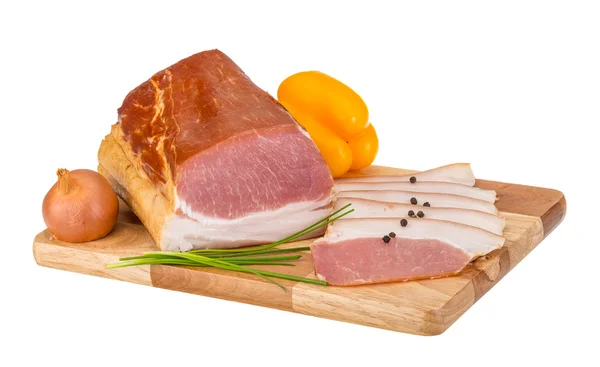 Bacon on the board — Stock Photo, Image