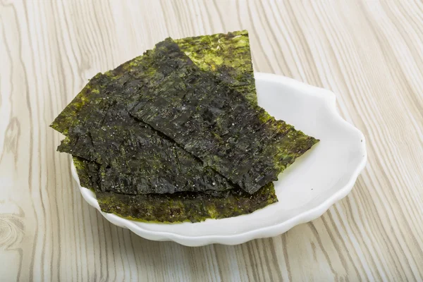 Nori seco para sushi — Fotografia de Stock